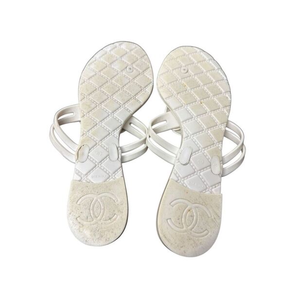 Chanel Camilla Jelly Sandals EU40, US 9.5 - Picture 6 of 7